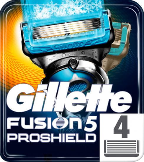 Gillette ProShield Chill náhradné hlavice 4 ks