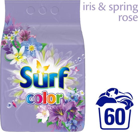 Surf Color prací prášok Iris & Spring rose 3,9 kg (60 praní)