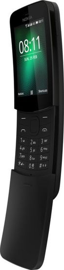 Nokia 8110 4G, SingleSIM, čierna