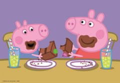Ravensburger Peppa Pig blatisté kaluže a torty 2x24 dielikov