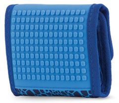 Pixie Crew Dino pixelová peňaženka modrá