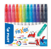Pilot Fixy Frixion Colors, sada, 12 farieb, vymazateľné