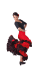 Sukne a zavinovačky pre spoločenské tance a flamenko
