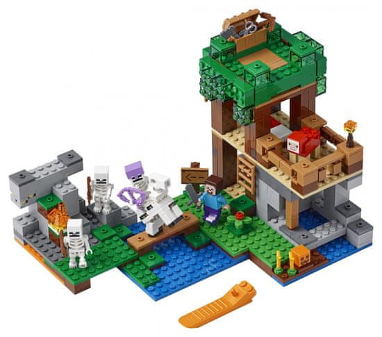 LEGO Minecraft TM 21146 Útok kostlivcov