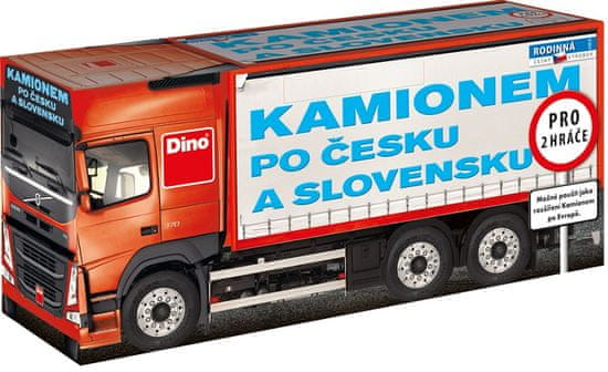 DINO Kamiónom po Česku a Slovenskom
