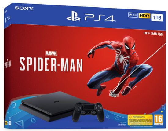 SONY PlayStation 4 Slim - 1TB + Spider-Man