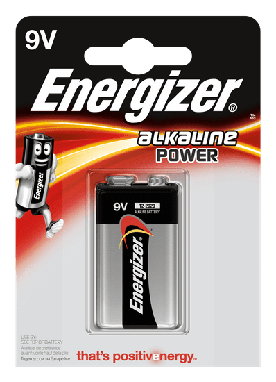 Energizer Energizer Alkaline Power 9V 1 pack EB007