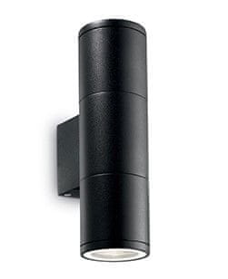 Ideal Lux Vonkajšie nástenné svietidlo Gun AP2 Small nero 100395 čierne