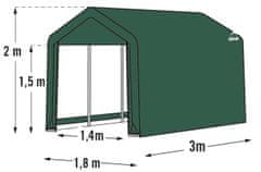 ShelterLogic plachtový prístrešok 1,8 x 3,0 m - 70471EU