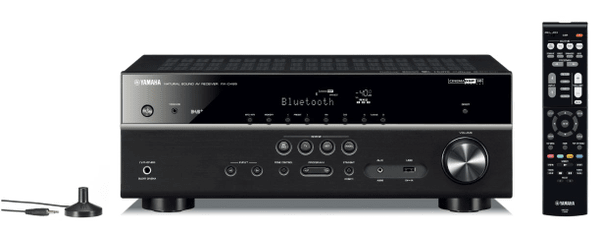 5.1kanálový AV přijímač a zesilovač Yamaha RX-D485 usb vstup FM AM DAB DAB+ tuner dts master audio 4k Ultra HD