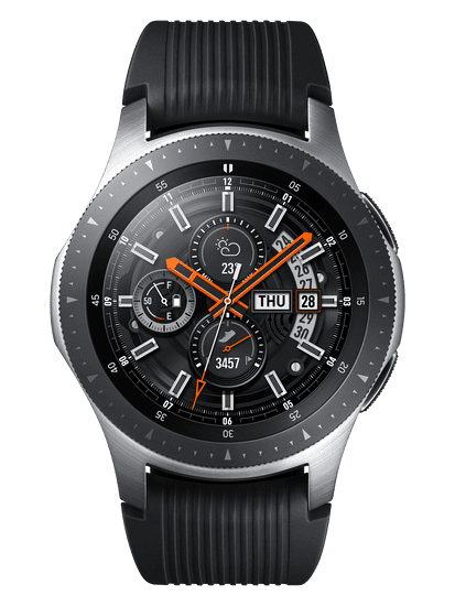 SAMSUNG Galaxy Watch 46mm, Silver (SM-R800NZSAXEZ) - rozbalené