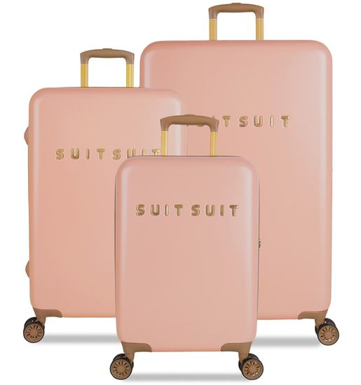 SuitSuit Sada cestovných kufrov TR-7101/3 - Fab Seventies Coral Cloud