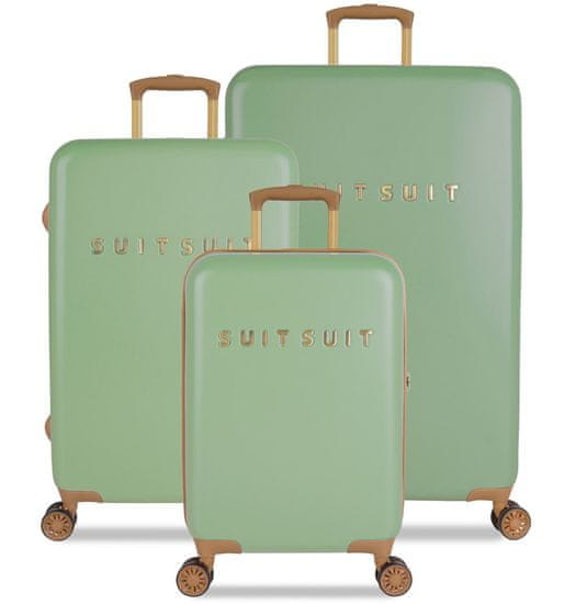 SuitSuit Sada cestovných kufrov TR-7103/3 - Fab Seventies Basil Green