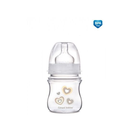 Canpol babies Fľaša so širokým hrdlomm NEWBORN BABY 120ml