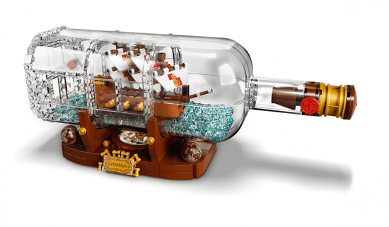 LEGO Ideas 21313 Loď vo fľaši