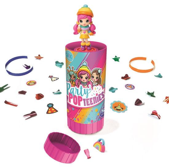 Spin Master Pog party Tuba s konfetami a bábikou