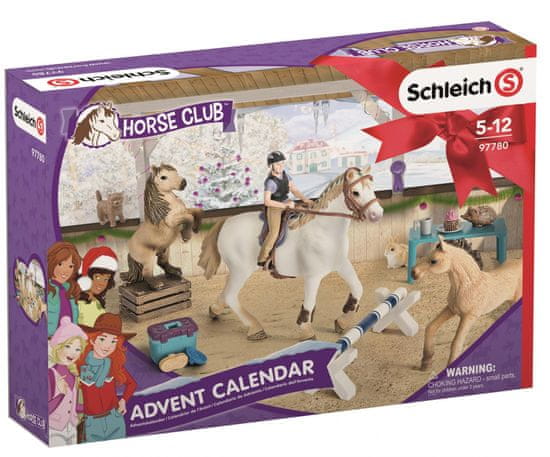 Schleich Adventní kalendář 2018 - Koně