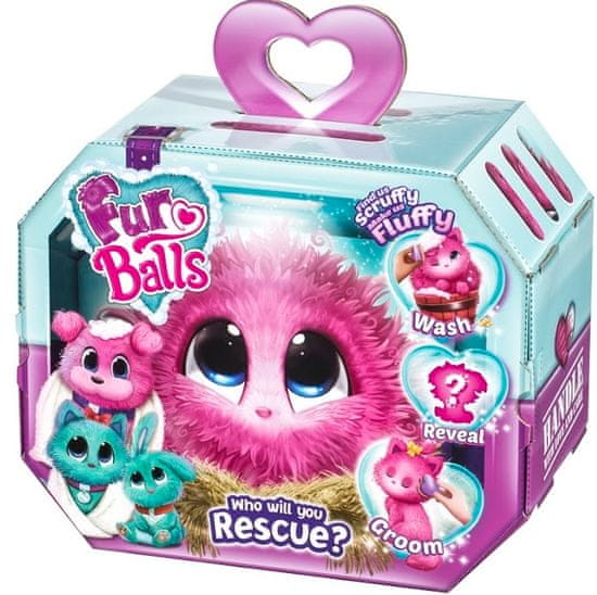 TM Toys Fur Balls Tuláčik pink