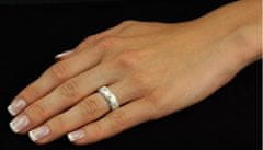 Silvego Snubný prsteň pre mužov aj ženy z ocele RRC22799 (Obvod 53 mm)