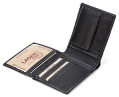 Lagen Pánska kožená peňaženka 511462 BLK