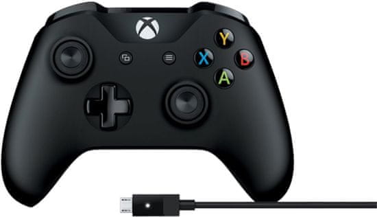 Microsoft Xbox ONE S ovládač + kábel USB (4N6-00002)