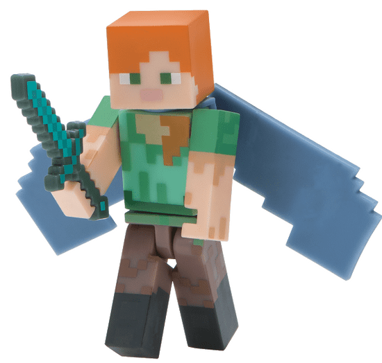 TM Toys Minecraft - figúrka Alex s krídlami