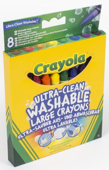 Crayola Voskovky extra umývateľné 8 ks