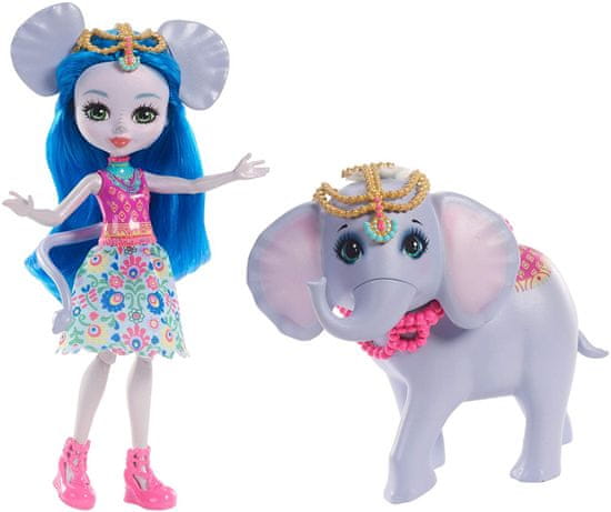 Mattel Enchantimals Bábika Ekaterina a slon