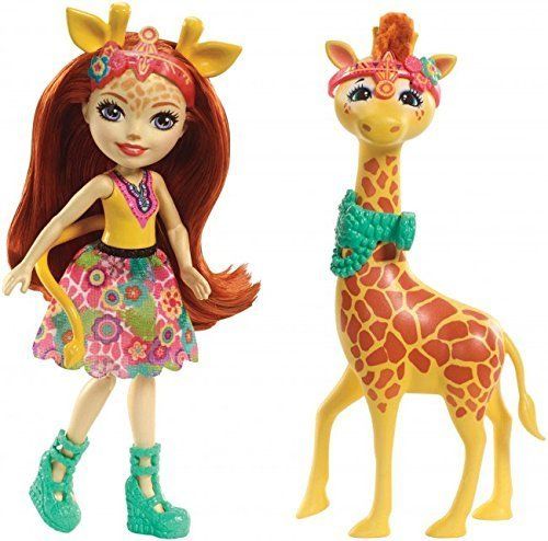 Mattel Enchantimals Bábika Gillian a žirafa