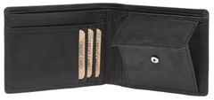 Lagen Pánska kožená peňaženka 7176 E BLK