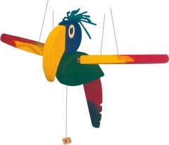 Woody Lietajúci papagáj-malý