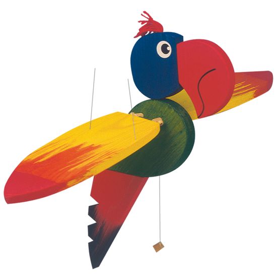 Woody Lietajúci papagáj-veľký, 50cm