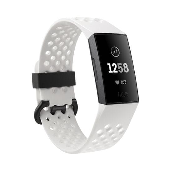 Fitbit Charge 3 Special Edition (NFC) - Graphite / White Silicone