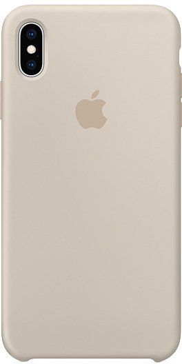Apple silikonový kryt na iPhone XS Max, kamenne šedá MRWJ2ZM/A