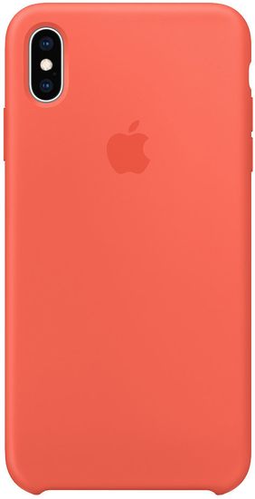 Apple silikonový kryt na iPhone XS Max, nektarinková MTFF2ZM/A