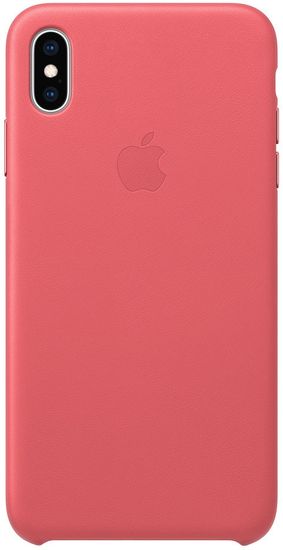 Apple kožené puzdro Folio na iPhone XS Max, pivoňkovo ružová MRX2ZM/A