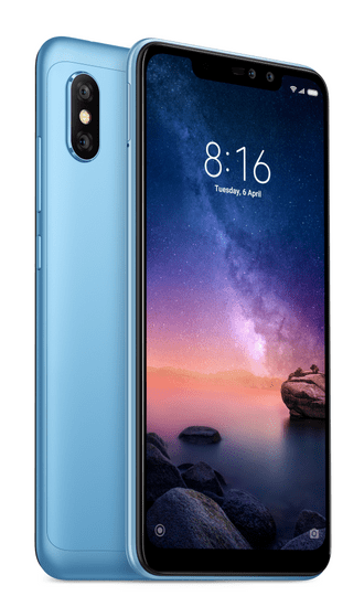 Xiaomi Redmi Note 6 Pro, 3GB/32GB, Global Version, Blue