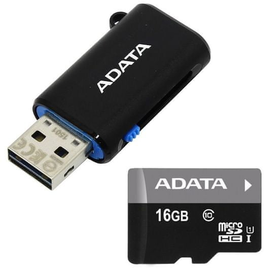 A-Data 16GB UHS-I + OTG (AUSDH16GUICL10-ROTGMB)