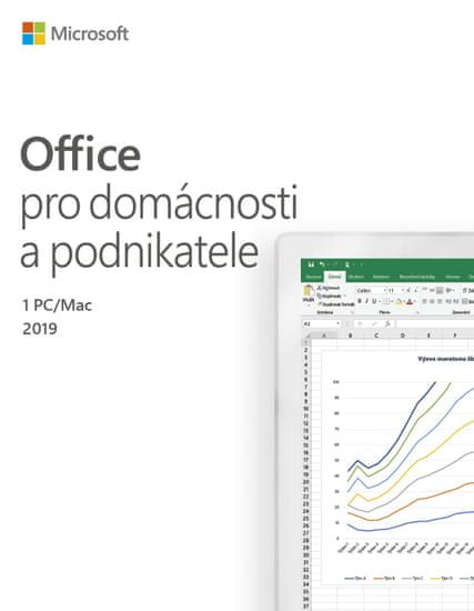 Microsoft Office 2019 pre domácnosť a podnikateľov (T5D-03195)