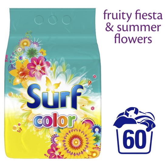 Surf Color prášok fruity fiesta na farebnú bielizeň, 60 dávok
