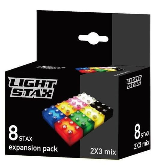 Light Stax Svietiaca stavebnica 8ks Pack Mix