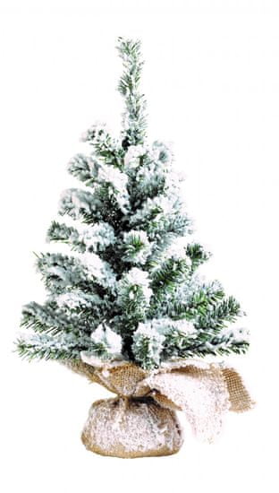 Kaemingk Malý zasnežený vianočný stromček