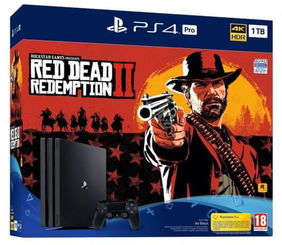 SONY PlayStation 4 Pro - 1TB + Red Dead Redemption 2
