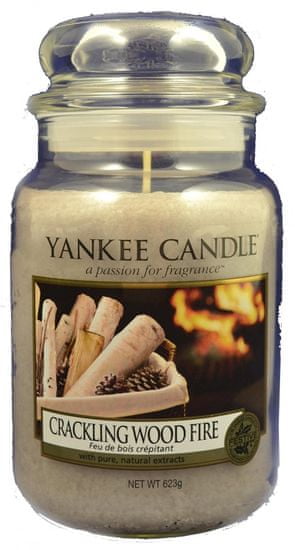 Yankee Candle Classic veľký 623 g Crackling Wood Fire