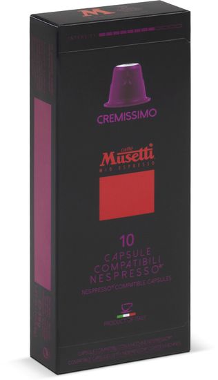 Caffé Musetti Gusto Cremissimo, balenie 10ks