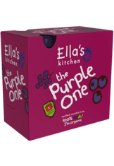 Ella's Kitchen BIO PURPLE ONE ovocné pyré s čiernymi ríbezľami (5x90 g)