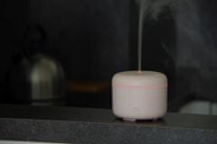 Airbi Aróma difuzér s možnosťou osvetlenia Candy, ružový
