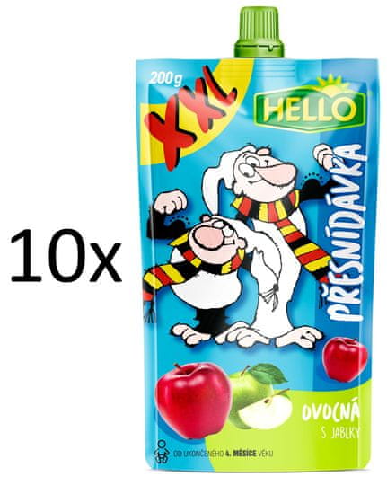 Hello 10x OP XXL s jablky - 200 g