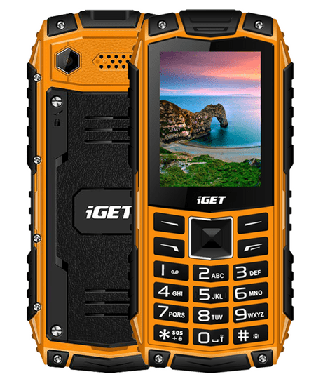 iGET Defender D10, Orange - použité