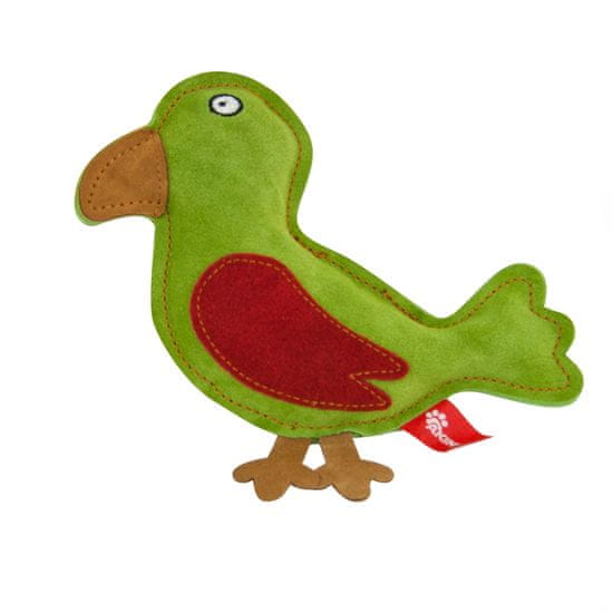 Akinu hračka vtáčik PREMIUM koža zelená